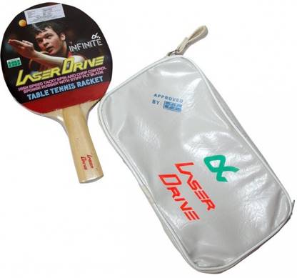 INFINITE Laser Drive Table Tennis Racket Red Table Tennis Racquet