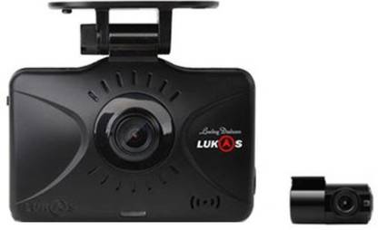 Lukas 3.5 inch Touch Screen Full HD Front and HD Rear Car Video Recorder Dash Camera DVR Dual Channel Simultaneous Recording Dashboard Camera System