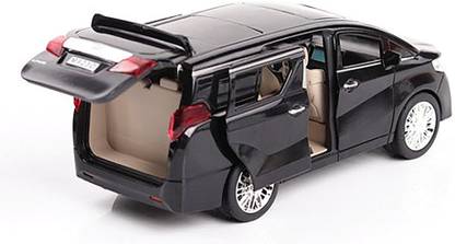 Webby 1:24 Scale Simulation Mini Toy Alloy Nanny Car Pull Back with Sound Light 6 Door