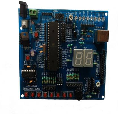 Embeddinator AVR ATMEGA16/32 MICROCONTROLLER DEVELOPMENT DIY KIT Micro Controller Board Electronic Hobby Kit