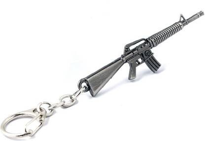 Generic Mini Gun Keychain Metal Key Chain