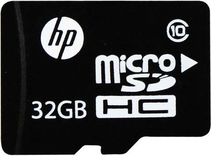 HP H032 U1 32 GB MicroSD Card Class 10 10 MB/s  Memory Card Compatible with Camera, Tablet, Mobile