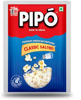 PIPO Popcorn Party Pack Classic Salted Popcorn