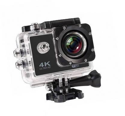ALONZO Action Camera 4k action camera Sports and Action CameraTARVIK 4K Ultra HD 12 MP WiFi Waterproof Digital 4K Action & Sports-1 Body Only Sports & Action Camera Sports and Action Camera