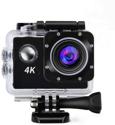 ALONZO 4K Action Camera 4K Action Cam Waterproof Sport Camera Diving Ultra HD 16MP 40M 170°Adjustable Wide Angle Lens 2" LCD Display with Sony Sensor with Rechargeable Batteries and Waterproof Sports and Action Camera