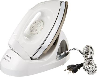 Panasonic NI-100DX Cordless Dry Iron with Non-Stick Soleplate European Style Power Cord, 220-volt 1000 Dry Iron