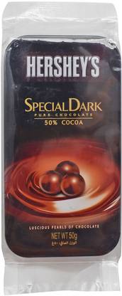 HERSHEY'S Special Dark Pure Chocolate - 50g Bars