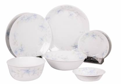 CORELLE Pack of 21 Glass Dinner Set