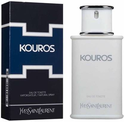 Kouros White Yves Saint Laurent For Men Eau de Toilette  -  100 ml