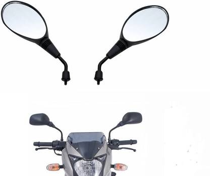 TRISTO Manual Rear View Mirror For Bajaj Pulsar 150, Pulsar 180 DTS-i, Pulsar 150 DTS-i, Platina 100 DTS-i, Discover 125 DTS-i, Discover 100 DTS-i