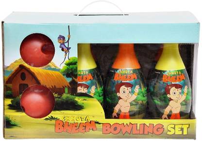 Tingoking Chhota Bheem Bowling Set - 6 pc (BOX PACK) 93300-L