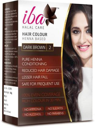 Iba hair color , dark brown