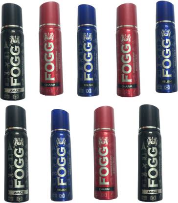 फॉग CHARM MOBILE DEODORANT 25 ML+AMAZE MOBILE DEODORANT 25 ML+RELISH MOBILE DEODORANT 25 ML डिओडोरेंट स्प्रे  -  पुरुषों और महिलाओं के लिए