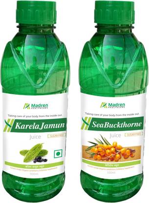 Madren Healthcare Karela Jamun & Seabuckthrone Juice