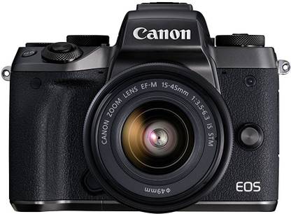 Canon M5 Mirrorless Camera EF-M15-45 IS STM