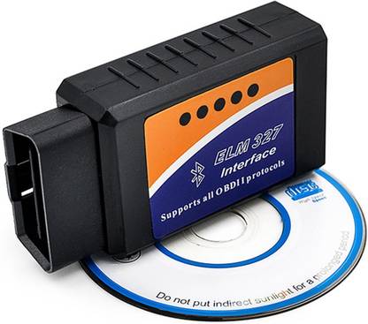Elegadget ELM327 Bluetooth OBD 2 Auto Scanner Diagnostic Tool OBD Interface