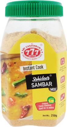 777 Dhideer Instant Cook Sambar Mix 250 g