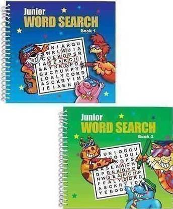 Wf Graham Set Of 2 Spiral Bound Junior Pocket Word Search Books