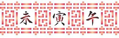 Generic Oriental Border Stencil - (Size 20.25"W X 6.5"H) Reusable Wall Stencils For Painting - Best Quality Wall Art D�cor Ideas - Use O