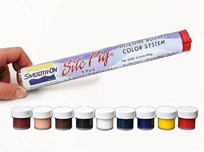 Smooth On Silc-Pig Silicone Pigment 9-Pack Color Sampler