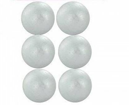 ZenBy Creations 18-Pack Styrofoam Craft Foam Balls - 1.5 Inch Medium Size Craft Balls | Smooth Balls For Kid'S School Art & Craft Project | Usef