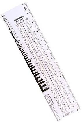 Westcott Ga-88 Graphic Art Gauge Ruler, 12 Inch