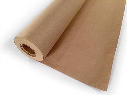 Woodpeckers Brown Kraft Paper Roll - 18" X 2400" - 200 Feet Long - 100% Recycled Materials - Single Roll- Multi-Use - Crafts - Gift Wrapping