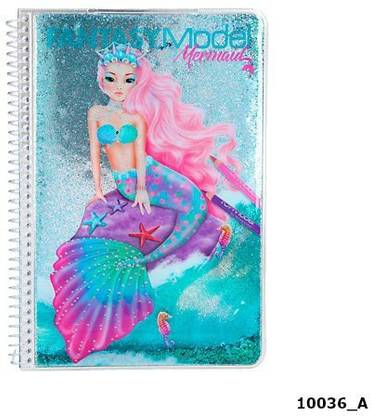 Top Model 10036�Fantasy Colouring Book Mermaid
