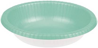 Creative Converting 318874 20 Count Paper Bowl, 20 Oz, Fresh Mint