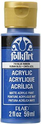 FolkArt Acrylic Paint In Assorted Colors (2 Oz), 719, Blue Ribbon