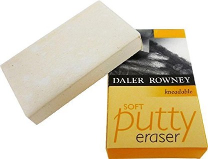Daler-Rowney artist kneadable putty eraser soft rubber small size