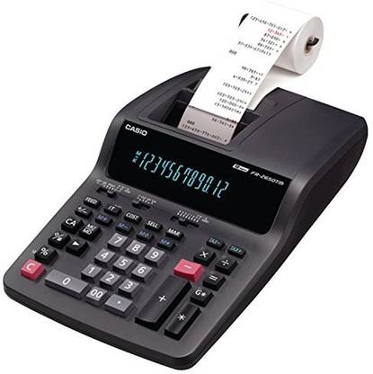 CASIO Fr-2650Tm 2-Color Professional Desktop Printing Calculator
