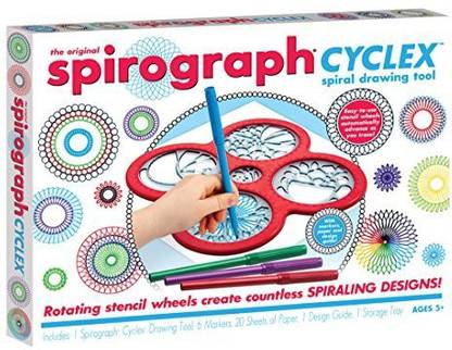 Cool Create the Original Spirograph Cyclex Spiral Drawing Tool in Cdu