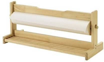 IKEA Mala Paper Rolll Holder Tabletop Drawing Paper Roll Dispenser With Starter Paper Roll Included