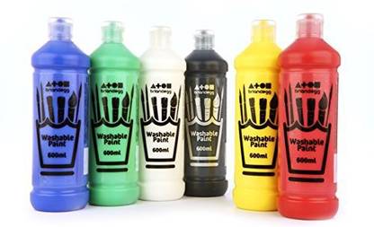 Brian Clegg Washable Ready Mix Paint 6 X 600Ml