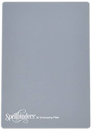 Spellbinders Pl-103 Platinum 3D Embossing Plate-6"X8.5",,