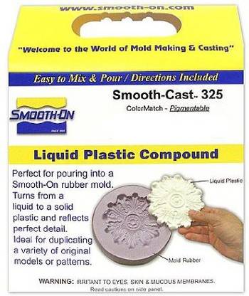 Smooth On Smooth-On Smooth-Cast 325 Colormatch Liquid Plastic Compound Smooth Cast 325 - Not For Intended For Children - Adult Supervision