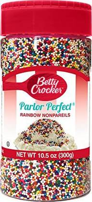 Betty Crocker Parlor Perfect Rainbow Nonpareils