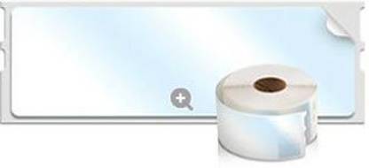Dymo Esselte Clear Address Labels - 1.12Quot; X 3.5Quot; - 130 X Label, 1 X Roll
