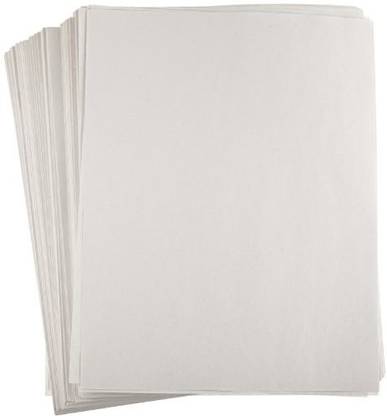 Generic Sax Plain White Newsprint Newspaper - 8 1/2 X 11 Inches - Pack Of 500 - White