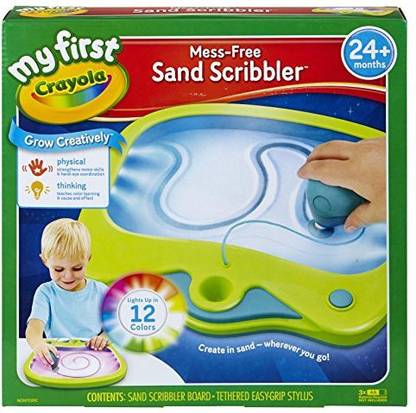 CRAYOLA My First Sand Scribbler Party & Fun Board Game
