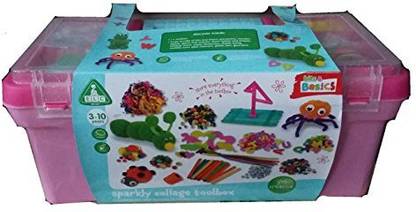 ELC Sparkly Collage Toolbox Pink