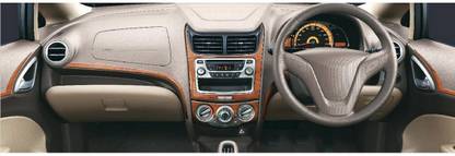 Autographix Chevrolet Sail Dashboard Trims - Rosewood Colour Car Air Vent Trim