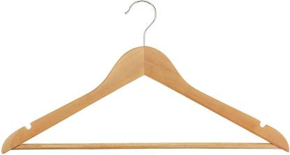 HKC HOUSE Wooden Shirt Pack of 30 Hangers For  Shirt