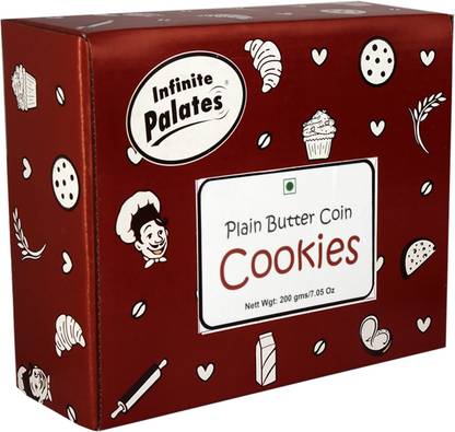 Infinite Palates Plain Butter Coin Cookies Cookies Biscuit