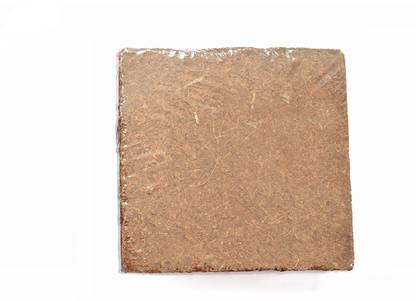 Coirgarden COCO PEAT BLOCK - COIR PITH BRICK 1 KG -Expands Upto 5 kg Of Coco Peat Powder (Pack Of 1 kilograms) - COIR GARDEN Manure