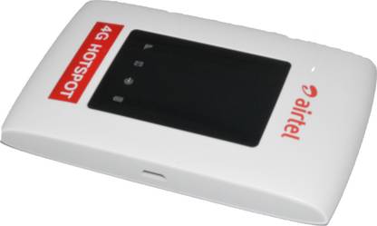 Airtel MF920V 4G HOTSPOT UNLOCKED ALL SIM SUPPORTED 4G Router 2.4 GHz 150 Mbps Wifi Speed Single Band Internal Antenna MiFi (Sim Based)