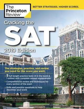 Cracking the SAT with 5 Practice Tests: 2019 Edition