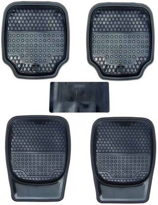 AuTO ADDiCT PVC (Polyvinyl Chloride), Rubber Standard Mat For Maruti Suzuki Alto