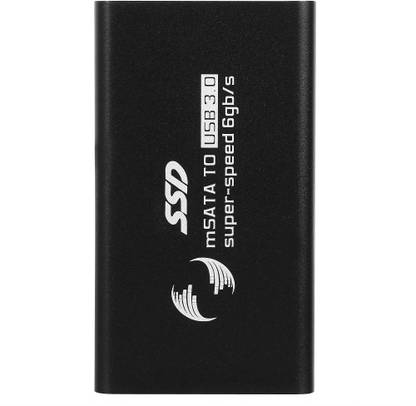 ANDTRONICS mSATA to USB 3.0 1.8" SSD Portable Casing / Enclosure 2.5 inch Water Proof HDD Enclosure